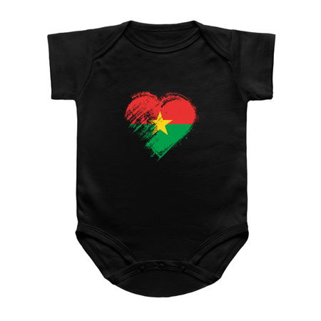 Grungy I Love Burkina-Faso Heart Flag tiny thumbnail