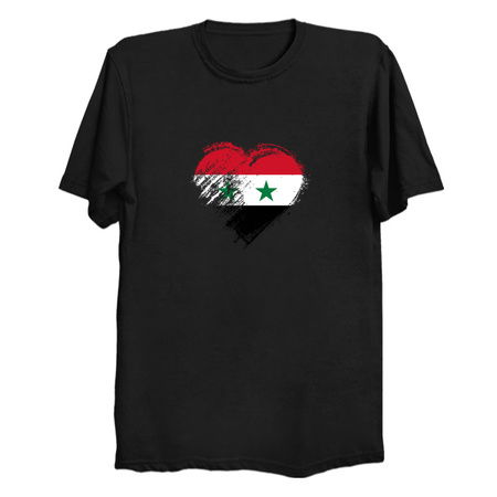 Grungy I Love Syria Heart Flag tiny thumbnail