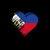 Grungy I Love Philippines Heart Flag tiny thumbnail
