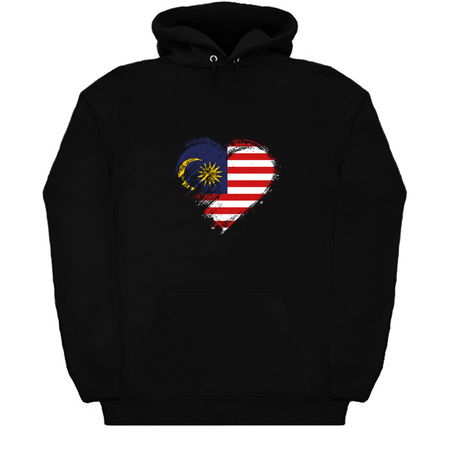 Grungy I Love Malaysia Heart Flag tiny thumbnail