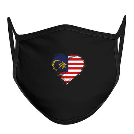 Grungy I Love Malaysia Heart Flag tiny thumbnail