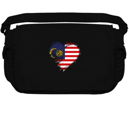 Grungy I Love Malaysia Heart Flag tiny thumbnail