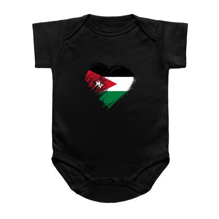 Grungy I Love Jordan Heart Flag tiny thumbnail