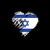 Grungy I Love Israel Heart Flag tiny thumbnail