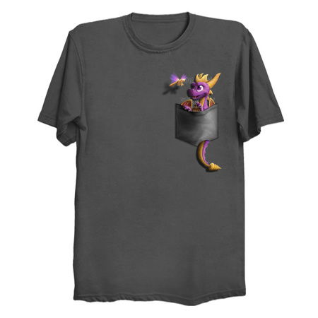 Purple Pyro "Pocket Protector" Charcoal tiny thumbnail