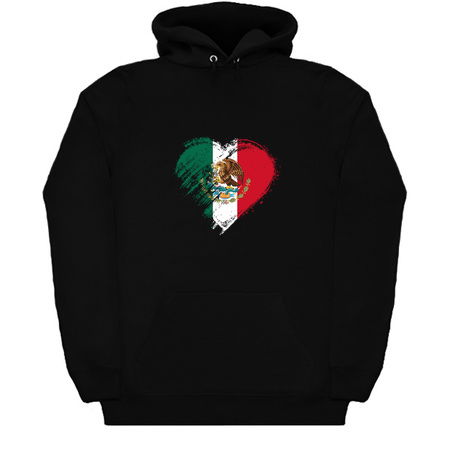 Grungy I Love Mexico Heart Flag tiny thumbnail