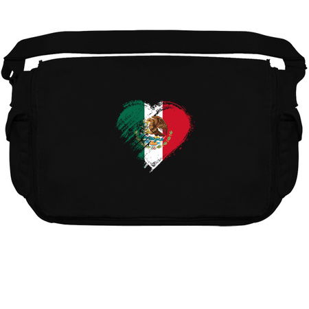 Grungy I Love Mexico Heart Flag tiny thumbnail