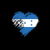Grungy I Love Honduras Heart Flag tiny thumbnail