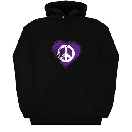 Grungy I Love Peace Heart Flag tiny thumbnail