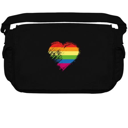 Grungy I Love LGBT Heart Flag tiny thumbnail