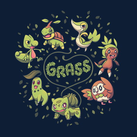 grass pokemon wallpaper