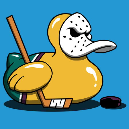 Hockey hot sale rubber ducks