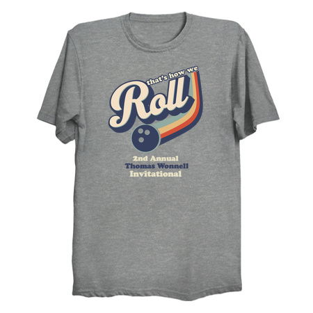 X-mas bowling tees tiny thumbnail