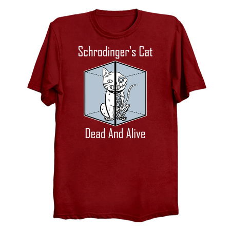 Schrodinger's Cat Dead And Alive - Cat Lover tiny thumbnail