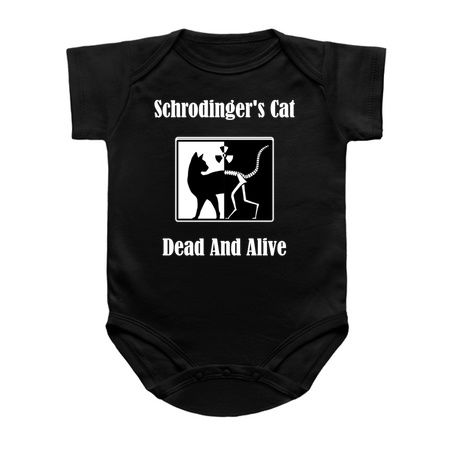 Schrodinger's Cat Dead And Alive - Radiation Sign tiny thumbnail
