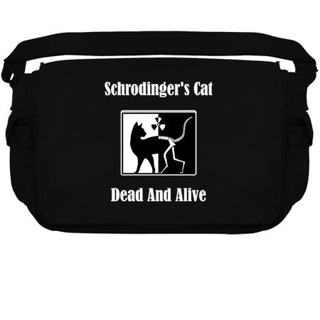 Schrodinger's Cat Dead And Alive - Radiation Sign tiny thumbnail