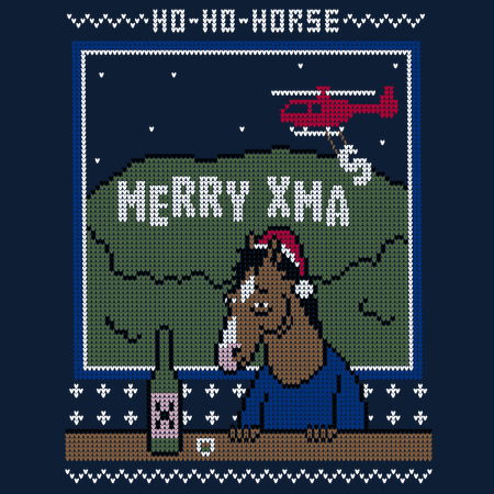 Bojack horseman christmas sweater Clearance