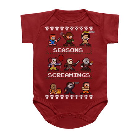 Seasons Screamings Ugly Christmas Shirt (Red Version) tiny thumbnail