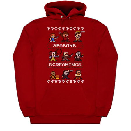 Seasons Screamings Ugly Christmas Shirt (Red Version) tiny thumbnail