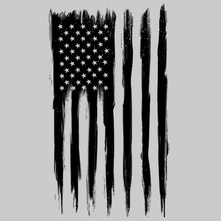 Black American Flag - NeatoShop