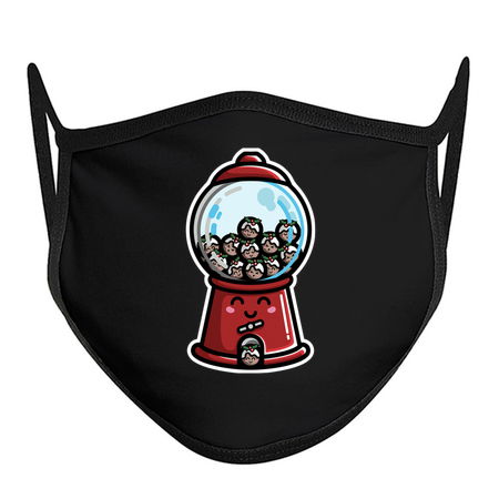 Kawaii Cute Christmas Pudding Gumball Machine tiny thumbnail