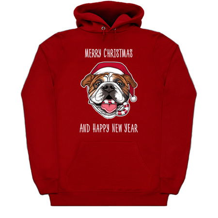 Merry Christmas And Happy New Year Bulldog tiny thumbnail