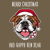 Merry Christmas And Happy New Year Bulldog tiny thumbnail