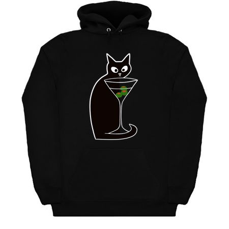 Black Cat Loves Martinis | Shaken Not Stirred tiny thumbnail