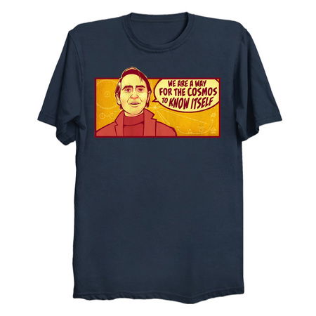 Inspirational Quote Carl Sagan Cosmos Science Shirt Astrophysics tiny thumbnail