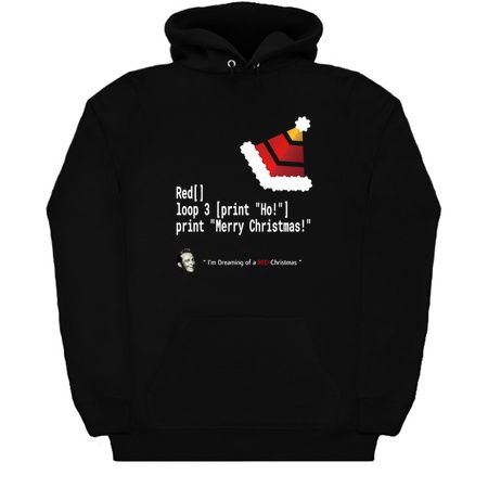 Ho! Ho! Ho! - Merry Christmas - Red-lang Geek tiny thumbnail