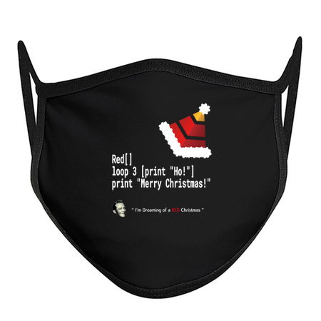 Ho! Ho! Ho! - Merry Christmas - Red-lang Geek tiny thumbnail