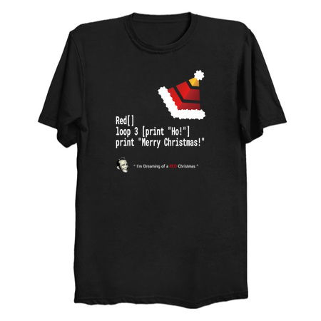 Ho! Ho! Ho! - Merry Christmas - Red-lang Geek tiny thumbnail