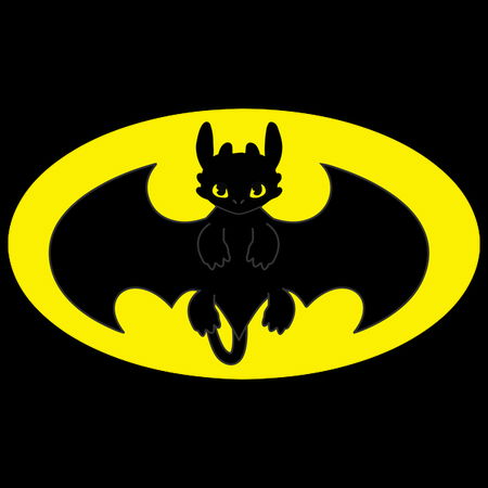 Batman Ridinb Toothless Toothless And Stitch Batman Robin