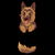 Pocket Cute German Shepherd Alsatian Dog tiny thumbnail