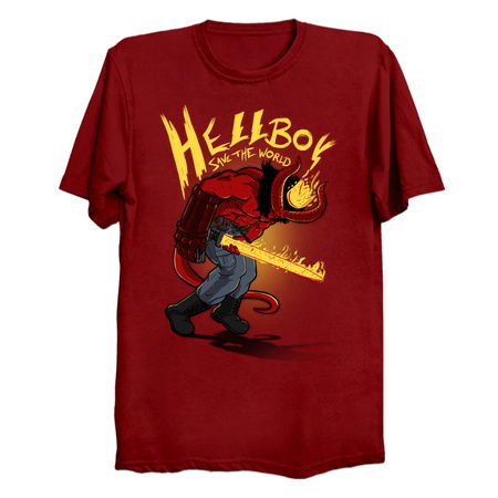 Hellboy Save The World - NeatoShop