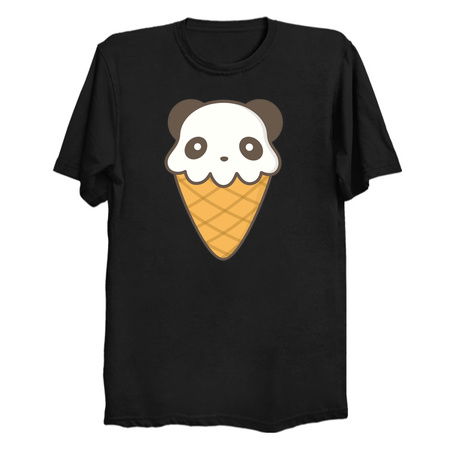 Summer Loving Cute and Kawaii Panda Ice Cream tiny thumbnail