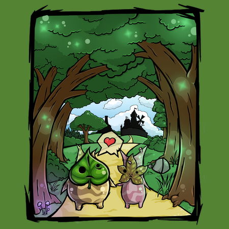 The Legend Of Zelda Wind Waker Korok Love T Shirt Neatoshop