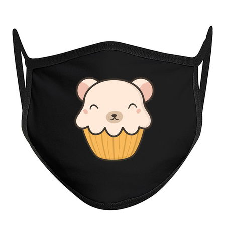 Heavenly Kawaii Cute Polar Bear Cupcake tiny thumbnail