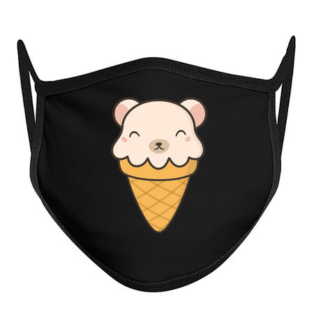 Pleasing Kawaii Cute Polar Bear Ice Cream tiny thumbnail