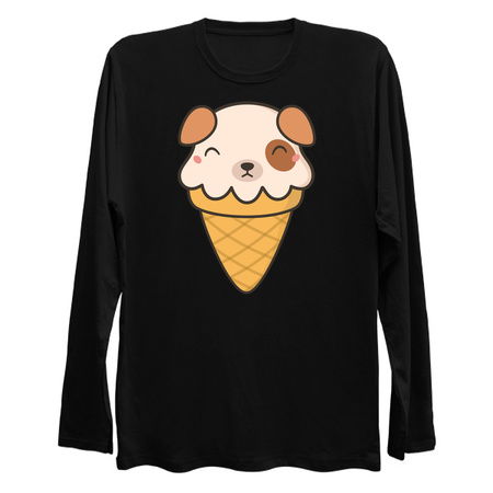 Luscious Kawaii Cute Puppy Dog Ice Cream tiny thumbnail