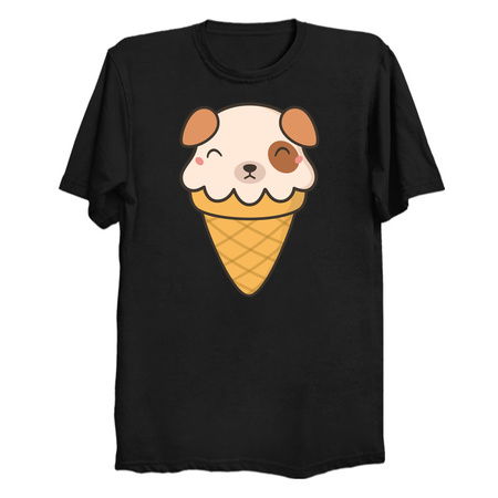 Luscious Kawaii Cute Puppy Dog Ice Cream tiny thumbnail