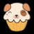 Delish Kawaii Cute Puppy Dog Cupcake tiny thumbnail