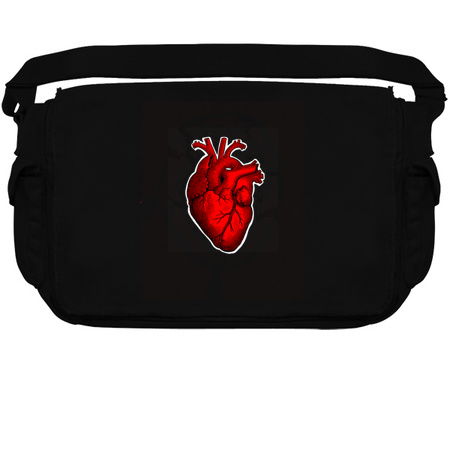 Retro Victorian Etching Style Human Heart tiny thumbnail