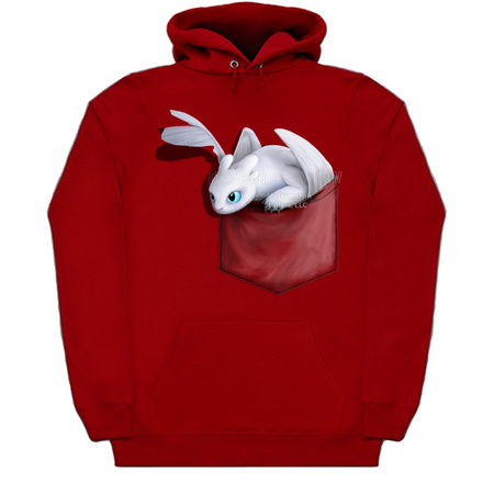 Furious LIGHT Dragon "Pocket Protector" Charcoal tiny thumbnail