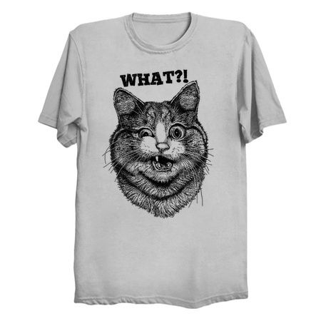 WHAT? Cat T-Shirts and Tanks
