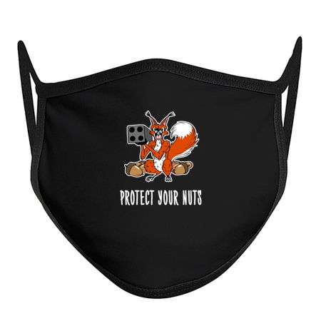 Protect Your Nuts Shirt Funny Animals Squirrel tiny thumbnail