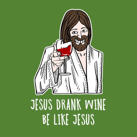 Jesus drank wine sweatshirt shop