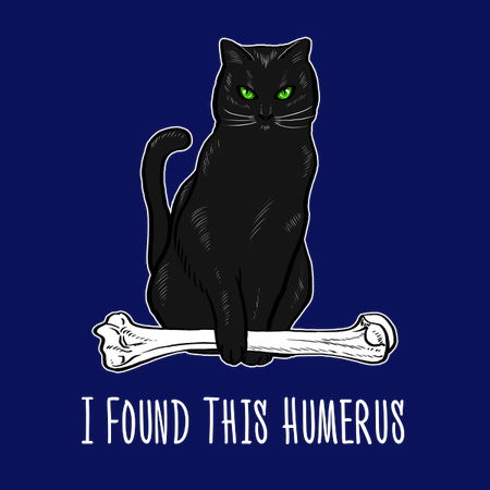 I found this 2024 humerus cat shirt