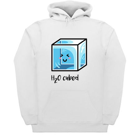 H2O Cubed Ice Block Chemistry Science Joke tiny thumbnail