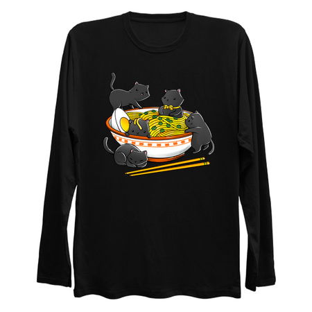 Kawaii Anime Cat Japanese Ramen Noodles tiny thumbnail